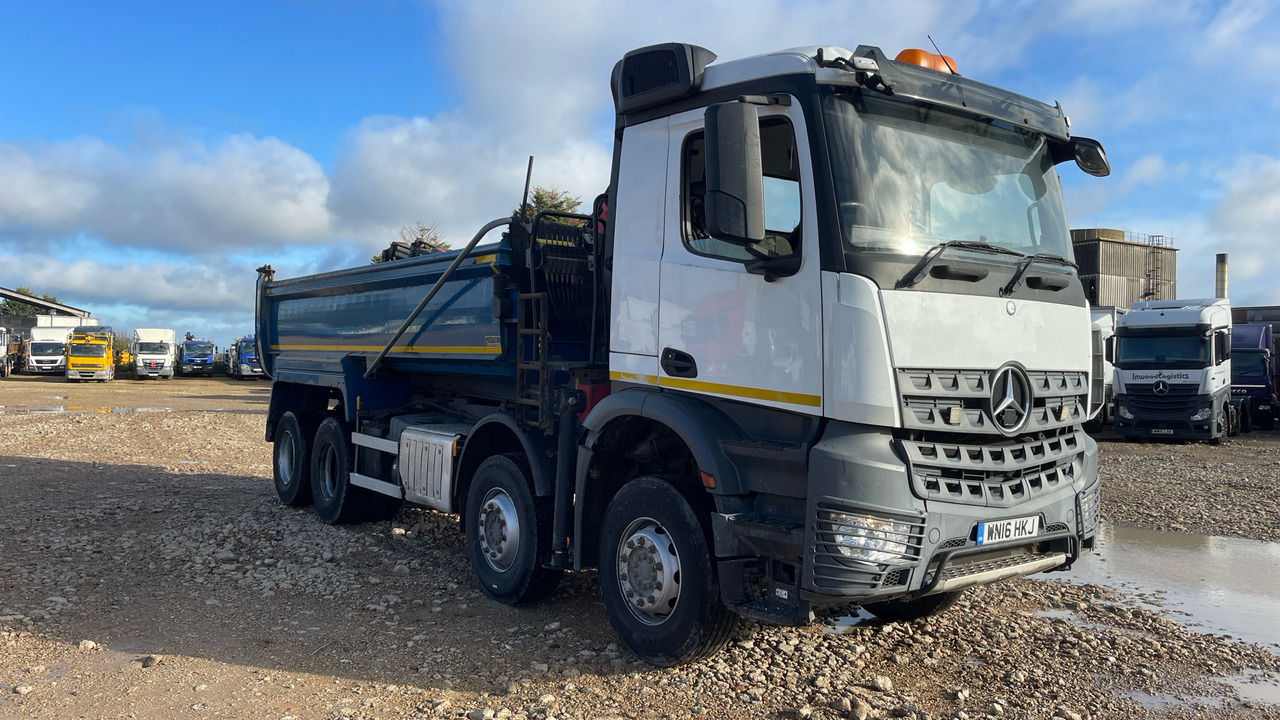 MERCEDES-BENZ AROCS - מזהיר, משאית מנוף: תמונה 1 MERCEDES-BENZ AROCS - מזהיר, משאית מנוף: תמונה 1