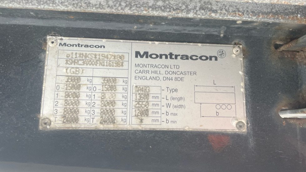 קרון נגרר MONTRACON CURTAINSIDE: תמונה 14