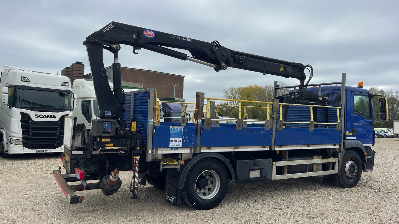 Man TGM 18.250 - משאית צד נופל/ שטוחה, משאית מנוף: תמונה 4 Man TGM 18.250 - משאית צד נופל/ שטוחה, משאית מנוף: תמונה 4