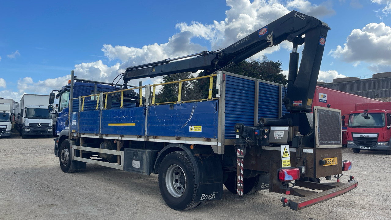 Man TGM 18.250 - משאית צד נופל/ שטוחה, משאית מנוף: תמונה 3 Man TGM 18.250 - משאית צד נופל/ שטוחה, משאית מנוף: תמונה 3