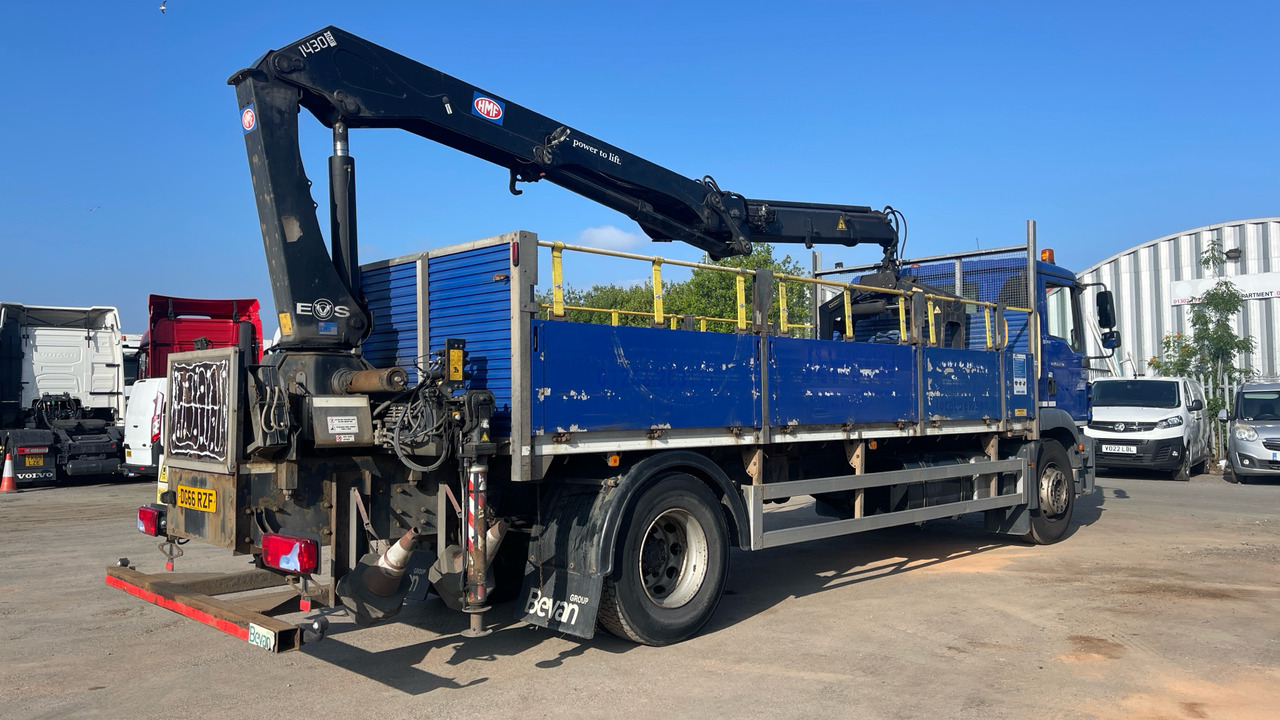 Man TGM 18.250 - משאית צד נופל/ שטוחה, משאית מנוף: תמונה 4 Man TGM 18.250 - משאית צד נופל/ שטוחה, משאית מנוף: תמונה 4