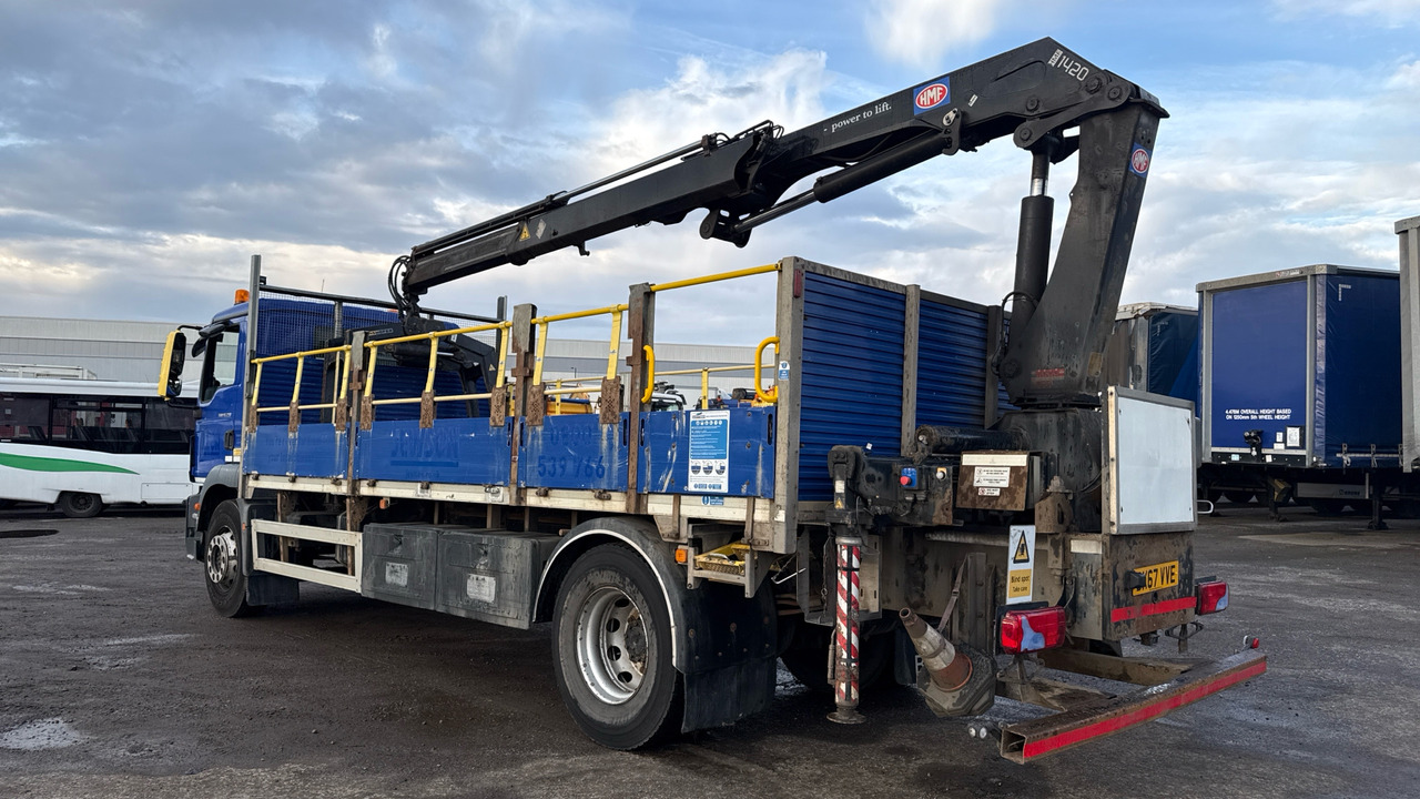 Man TGM 18.250 - משאית צד נופל/ שטוחה, משאית מנוף: תמונה 3 Man TGM 18.250 - משאית צד נופל/ שטוחה, משאית מנוף: תמונה 3