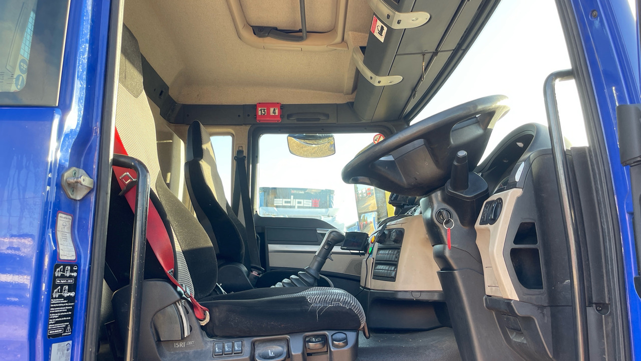 Man TGS 26.360 - משאית צד נופל/ שטוחה, משאית מנוף: תמונה 5 Man TGS 26.360 - משאית צד נופל/ שטוחה, משאית מנוף: תמונה 5