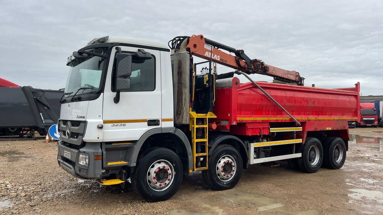 Mercedes-Benz Actros 3236 - מזהיר, משאית מנוף: תמונה 2 Mercedes-Benz Actros 3236 - מזהיר, משאית מנוף: תמונה 2