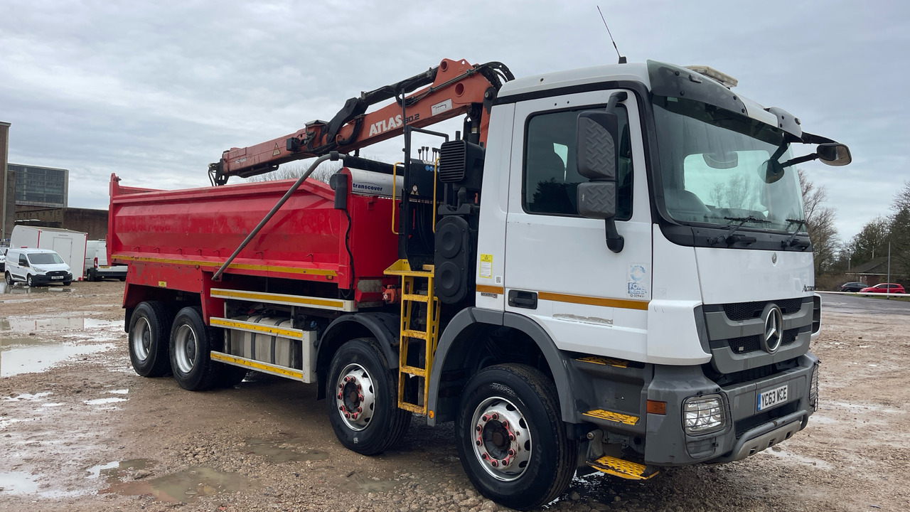 Mercedes-Benz Actros 3236 - מזהיר, משאית מנוף: תמונה 1 Mercedes-Benz Actros 3236 - מזהיר, משאית מנוף: תמונה 1