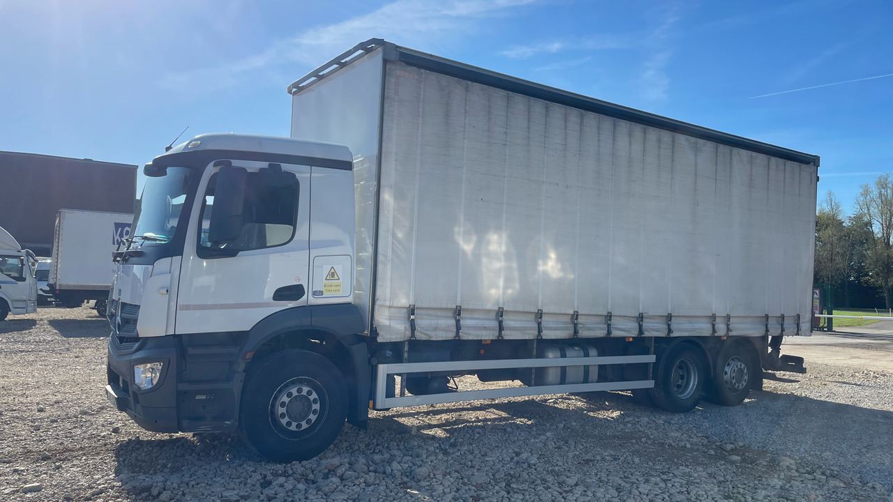 Mercedes-Benz Antos - משאית וילונות צד: תמונה 2 Mercedes-Benz Antos - משאית וילונות צד: תמונה 2