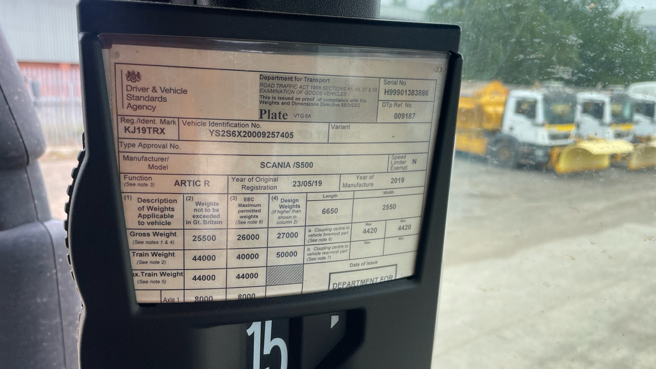 יחידת טרקטור SCANIA S  500: תמונה 11