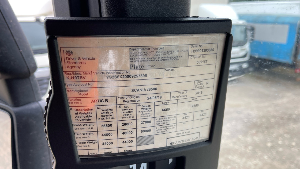 יחידת טרקטור SCANIA S  500: תמונה 11