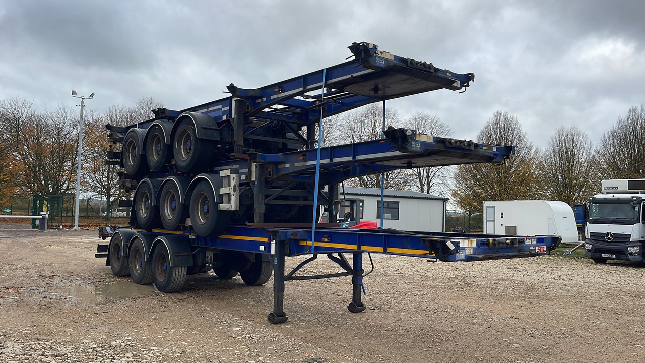 SDC SLIDING SKELETAL STACK OF 3 - קרון נגרר: תמונה 1 SDC SLIDING SKELETAL STACK OF 3 - קרון נגרר: תמונה 1