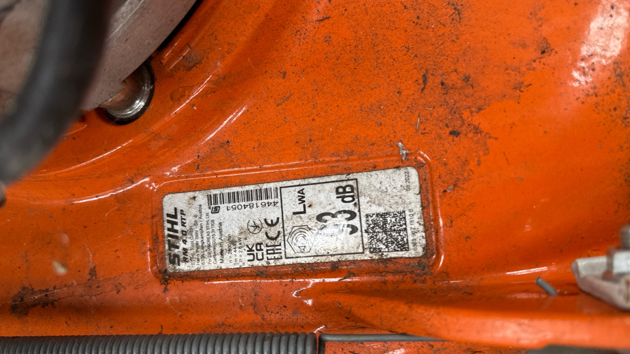 STIHL RM4 RTP - ציוד בנייה: תמונה 5 STIHL RM4 RTP - ציוד בנייה: תמונה 5