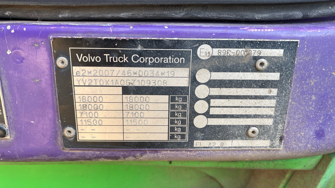 משאית וילונות צד VOLVO FL 250: תמונה 12