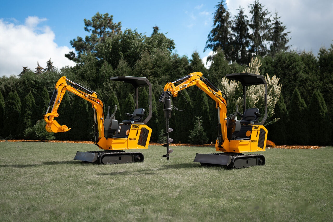 חָדָשׁ מיני מחפר Berger Kraus Mini Excavator BK800B with FULL equipment: תמונה 6