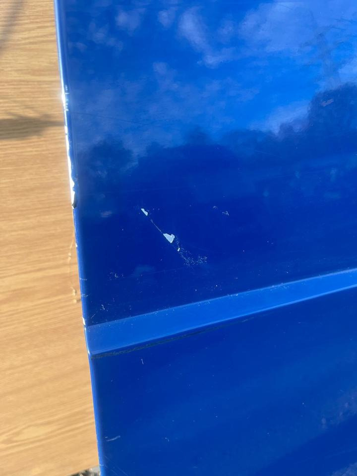 DAF XF 460 EU6 Beifahrertür Blau Rechts Spiegel Innenverkleidung - דלת וחלקים עבור משאית: תמונה 4 DAF XF 460 EU6 Beifahrertür Blau Rechts Spiegel Innenverkleidung - דלת וחלקים עבור משאית: תמונה 4