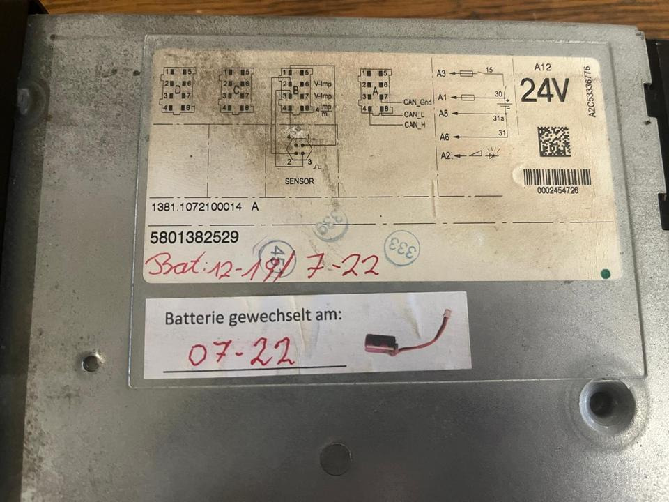 IVECO Tachograph 5801382529 - טכוגרף: תמונה 3 IVECO Tachograph 5801382529 - טכוגרף: תמונה 3