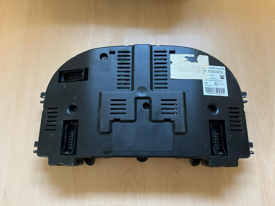 MAN Kombiinstrument Tacho 81272026219 - טכוגרף עבור משאית: תמונה 3 MAN Kombiinstrument Tacho 81272026219 - טכוגרף עבור משאית: תמונה 3