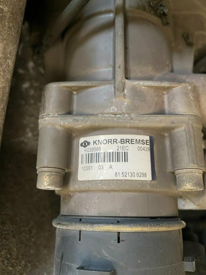 MAN TGA TGX Fußbremsventil 81259706103 Knorr Bremse 81521306298 - שסתום בלמים עבור משאית: תמונה 4 MAN TGA TGX Fußbremsventil 81259706103 Knorr Bremse 81521306298 - שסתום בלמים עבור משאית: תמונה 4