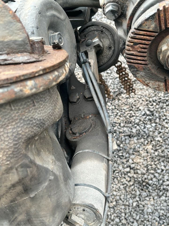 סרן אחורי עבור משאית MAN TGM 15.290 Hinterachse 37:10 /81.35010.6168 mit Schnee ketten: תמונה 7