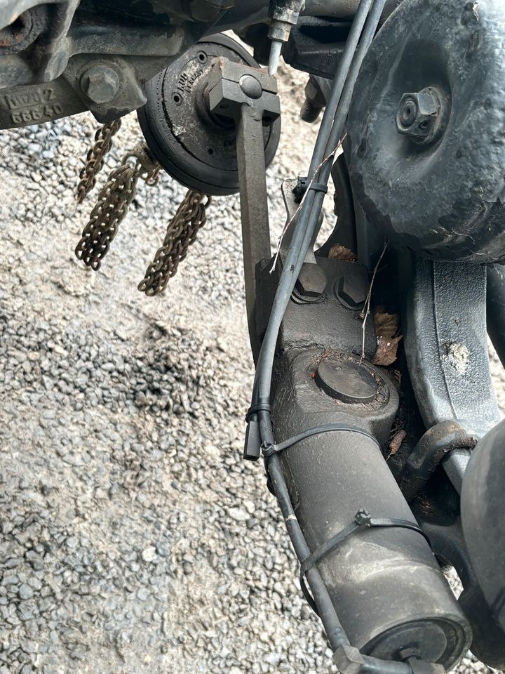 סרן אחורי עבור משאית MAN TGM 15.290 Hinterachse 37:10 /81.35010.6168 mit Schnee ketten: תמונה 6