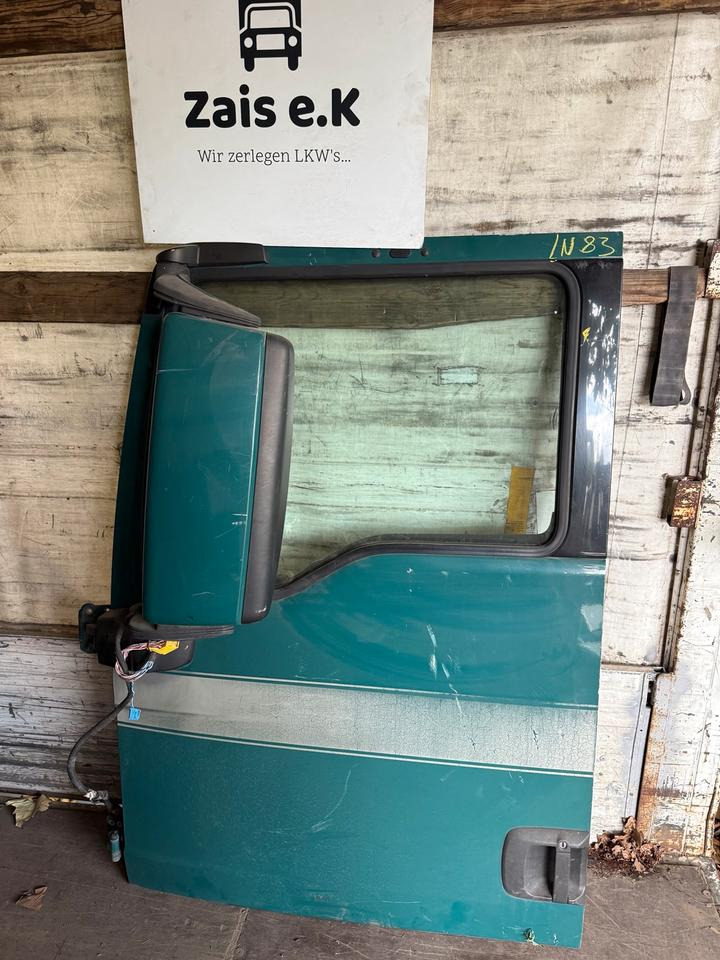 MAN TGX Fahrertür Grün mit Spiegel Innenverkleidung LN 83 - דלת וחלקים עבור משאית: תמונה 1 MAN TGX Fahrertür Grün mit Spiegel Innenverkleidung LN 83 - דלת וחלקים עבור משאית: תמונה 1