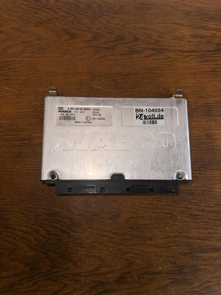 Mercedes Actros MP4 WABCO EBS Steuergerät A0014460936 - ECU עבור משאית: תמונה 2 Mercedes Actros MP4 WABCO EBS Steuergerät A0014460936 - ECU עבור משאית: תמונה 2