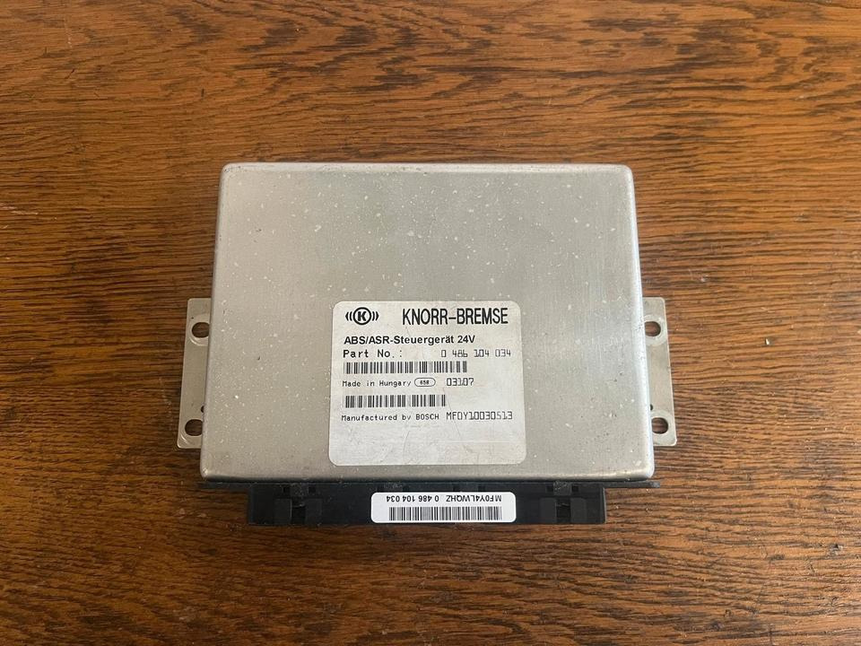 Mercedes-Benz Knorr-Bremse ABS/ASR Steuergerät 0486104034 - ECU עבור משאית: תמונה 2 Mercedes-Benz Knorr-Bremse ABS/ASR Steuergerät 0486104034 - ECU עבור משאית: תמונה 2