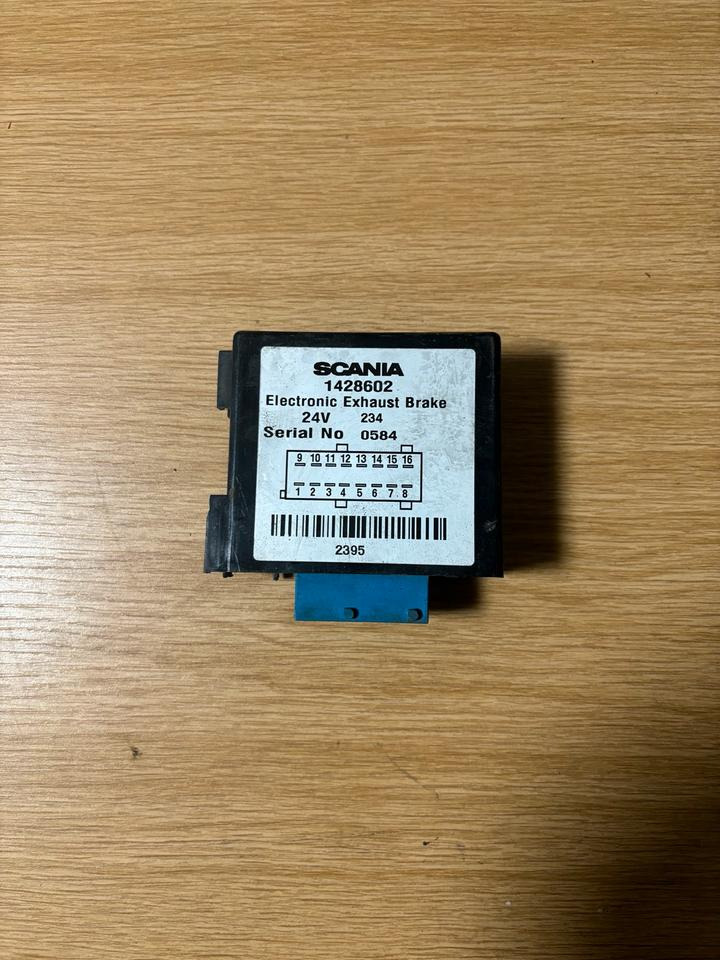 SCANIA Electronic Exhaust Brake Steuergerät 1428602 - ECU עבור משאית: תמונה 1 SCANIA Electronic Exhaust Brake Steuergerät 1428602 - ECU עבור משאית: תמונה 1
