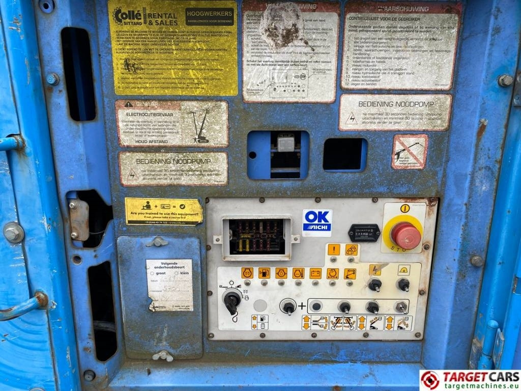 הַחכָּרָה Aichi SR21A Telescopic Tracked Diesel Boom Lift 2280cm  Aichi SR21A Telescopic Tracked Diesel Boom Lift 2280cm: תמונה 11