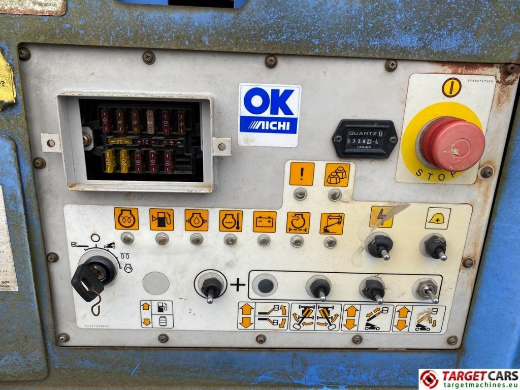 הַחכָּרָה Aichi SR21A Telescopic Tracked Diesel Boom Lift 2280cm  Aichi SR21A Telescopic Tracked Diesel Boom Lift 2280cm: תמונה 12