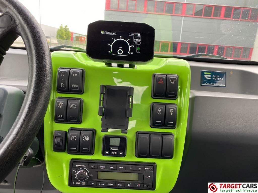 משאית צד נופל/ שטוחה, רכב שירות חשמלי Evum ACar Electric UTV Open Platform Utility Van: תמונה 10
