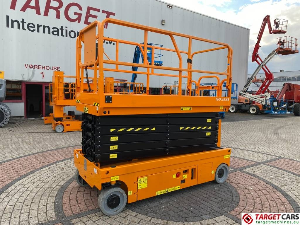 Hangcha 160XENS Electric 160 Scissor Work Lift 1570cm NEW - מעלית מספריים: תמונה 1 Hangcha 160XENS Electric 160 Scissor Work Lift 1570cm NEW - מעלית מספריים: תמונה 1