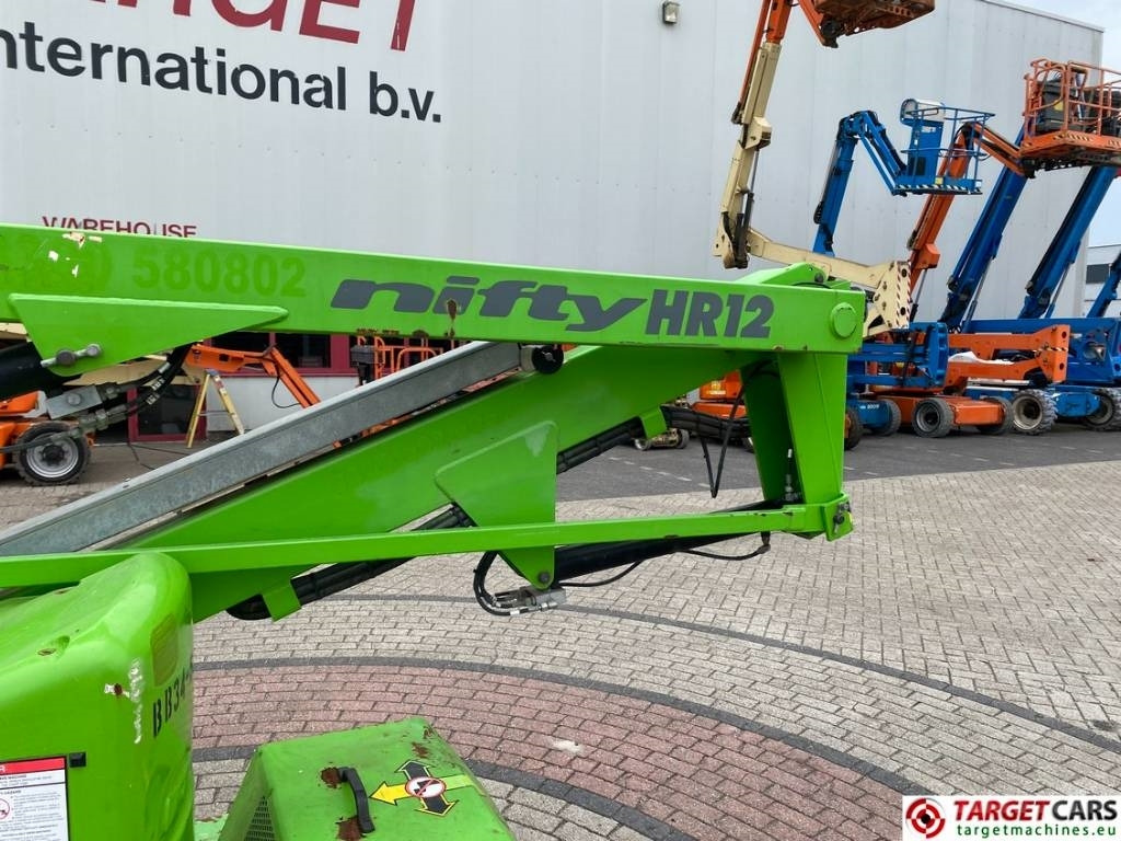 זרוע מרפקי Niftylift HR12NDE Articulated HyBrid Boom Work Lift 1220cm: תמונה 37