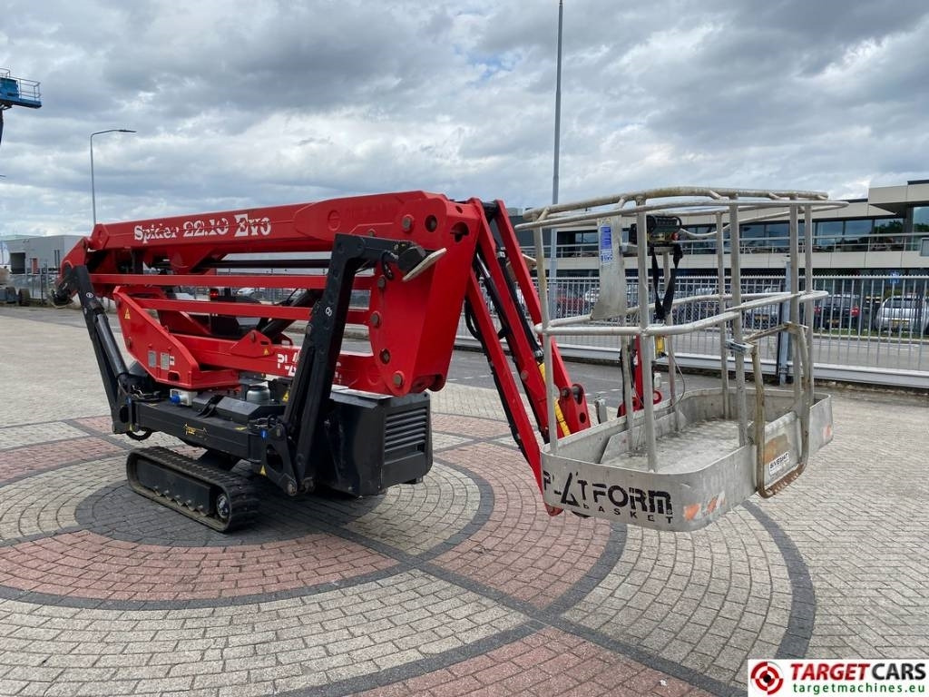 Platform Basket Spider 22.10 Evo Track Articulated BoomLift 2170cm - זרוע מרפקי, במת הרמה ספיידר: תמונה 2 Platform Basket Spider 22.10 Evo Track Articulated BoomLift 2170cm - זרוע מרפקי, במת הרמה ספיידר: תמונה 2
