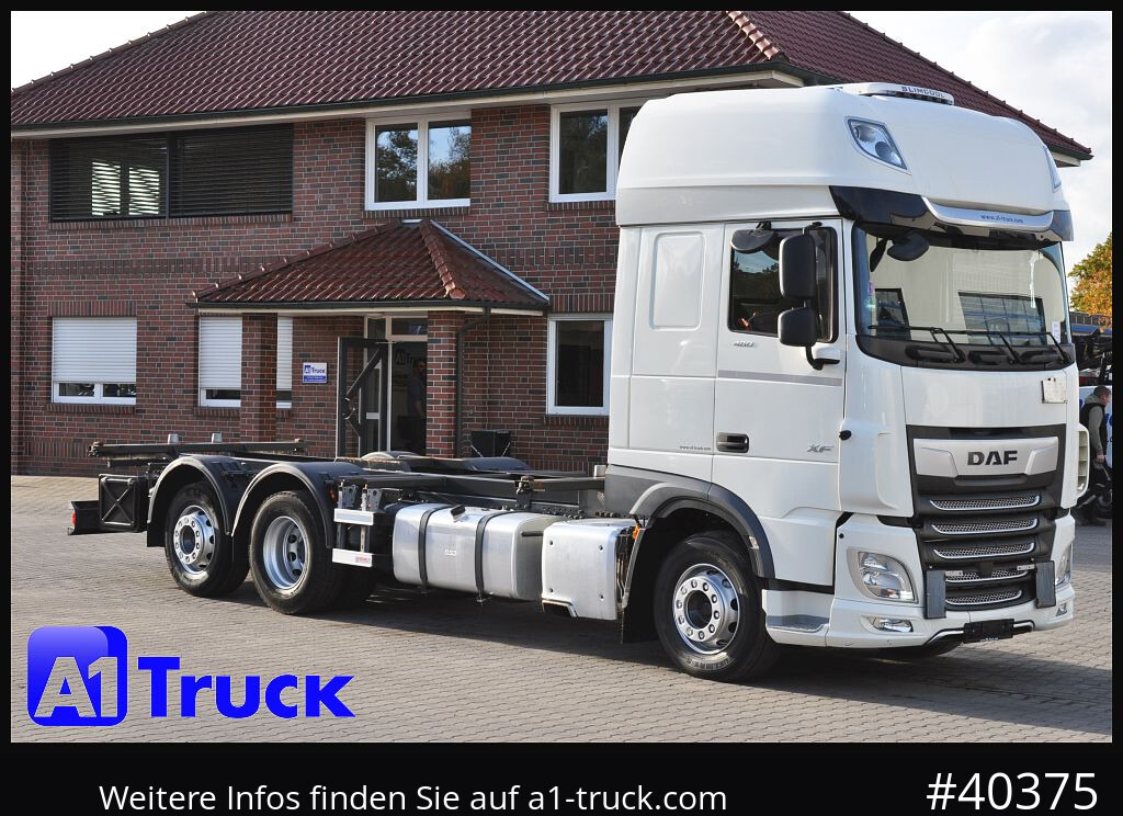 DAF DAF XF 480 FAN SSC Intarder, Lenkachse Standlklima - מוביל מכולות/ משאית החלפת גוף: תמונה 1 DAF DAF XF 480 FAN SSC Intarder, Lenkachse Standlklima - מוביל מכולות/ משאית החלפת גוף: תמונה 1