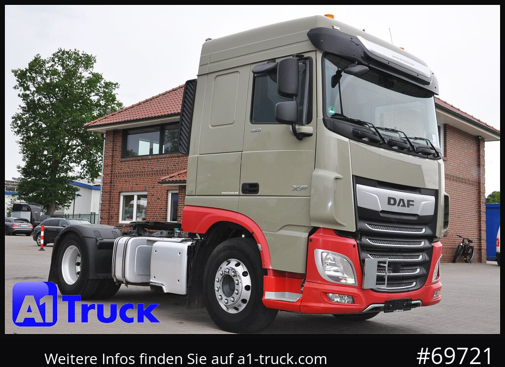 DAF XF 450 FT, Standklima, Hydraulik, - יחידת טרקטור: תמונה 1 DAF XF 450 FT, Standklima, Hydraulik, - יחידת טרקטור: תמונה 1