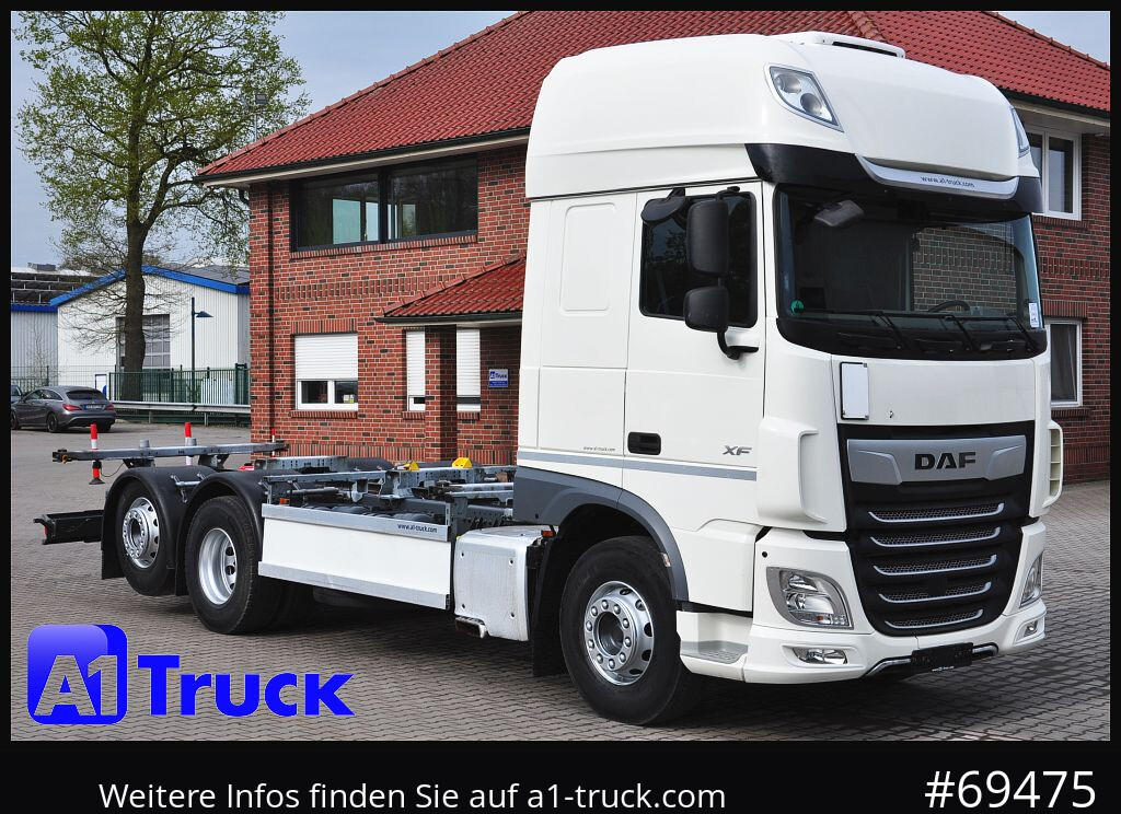 DAF XF 480 FAN Intarder Lenkachse - מוביל מכולות/ משאית החלפת גוף: תמונה 1 DAF XF 480 FAN Intarder Lenkachse - מוביל מכולות/ משאית החלפת גוף: תמונה 1