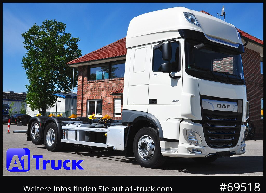 DAF XF 480 FAR Intarder, Multiwechsler 2x AHK - מוביל מכולות/ משאית החלפת גוף: תמונה 1 DAF XF 480 FAR Intarder, Multiwechsler 2x AHK - מוביל מכולות/ משאית החלפת גוף: תמונה 1
