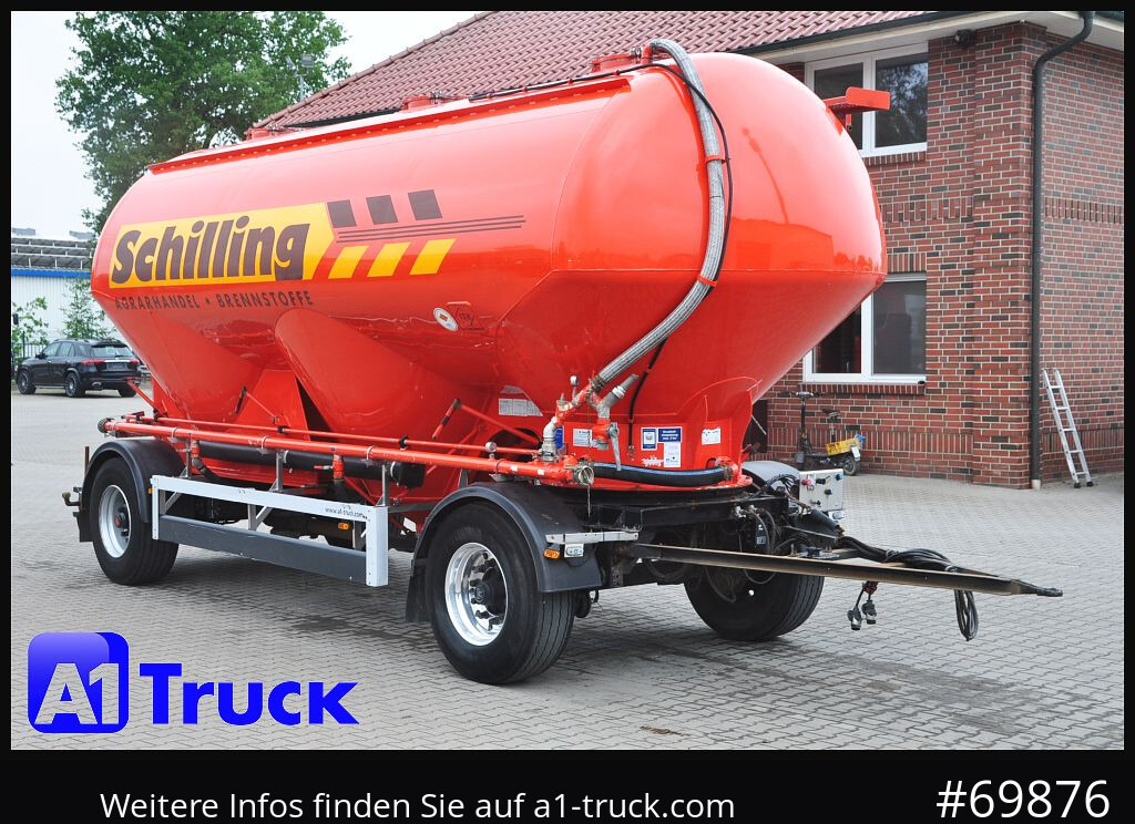 FELDBINDER HEUT 31.2 Silo, Futtermittel, 31m³, 3 Kammern, - קרון נגרר עם מכל: תמונה 1 FELDBINDER HEUT 31.2 Silo, Futtermittel, 31m³, 3 Kammern, - קרון נגרר עם מכל: תמונה 1