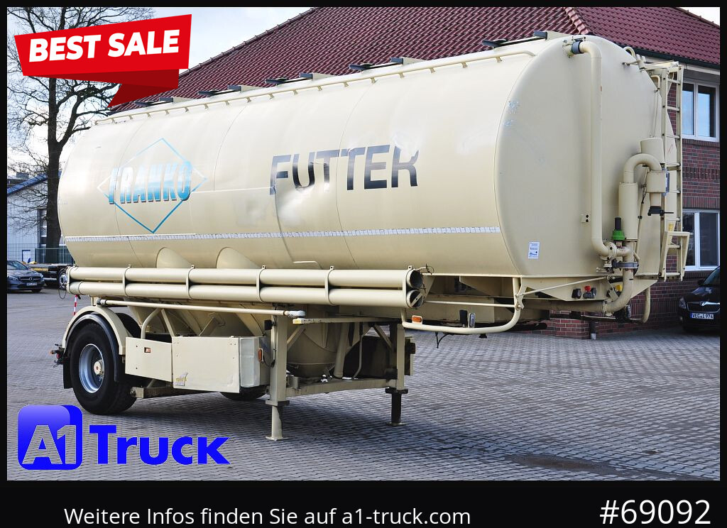 FELDBINDER Welgro, 36m³, Silo 5 Kammern, Lenkachse, - סמיטריילר Silo: תמונה 1 FELDBINDER Welgro, 36m³, Silo 5 Kammern, Lenkachse, - סמיטריילר Silo: תמונה 1