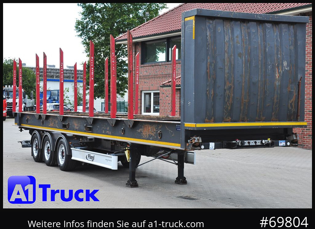 FLIEGL SDS01, Langholz, Containeraufbau, Liftachse, - סמיטריילר עץ: תמונה 1 FLIEGL SDS01, Langholz, Containeraufbau, Liftachse, - סמיטריילר עץ: תמונה 1