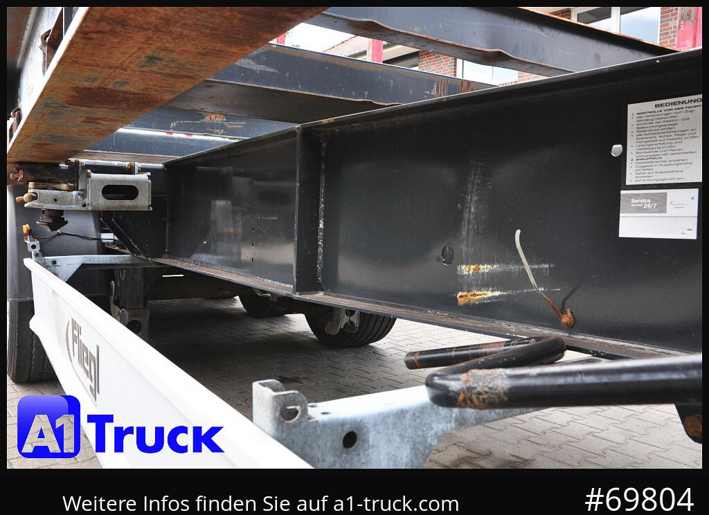 FLIEGL SDS01, Langholz, Containeraufbau, Liftachse, - סמיטריילר עץ: תמונה 2 FLIEGL SDS01, Langholz, Containeraufbau, Liftachse, - סמיטריילר עץ: תמונה 2