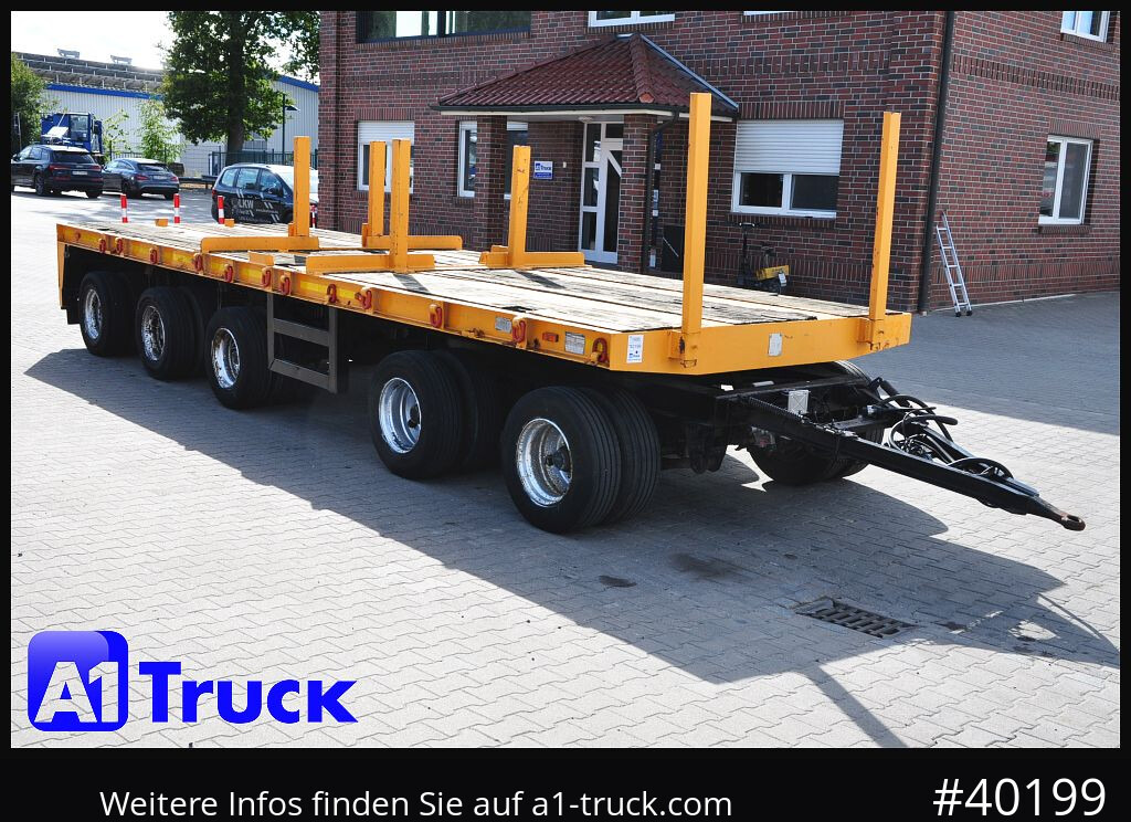 GOLDHOFER 5 achs Ballast, Lenkachse, 50to., Schwerlast, - קרון נגרר עם מטען נמוך: תמונה 1 GOLDHOFER 5 achs Ballast, Lenkachse, 50to., Schwerlast, - קרון נגרר עם מטען נמוך: תמונה 1