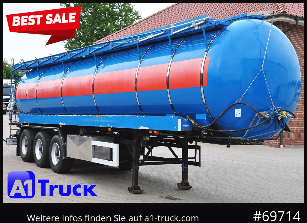 HENDRICKS,GOCH ca 32m³ Vogelsang Pumpe Gülle Sickerwasser - סמיטריילר מכל: תמונה 1 HENDRICKS,GOCH ca 32m³ Vogelsang Pumpe Gülle Sickerwasser - סמיטריילר מכל: תמונה 1