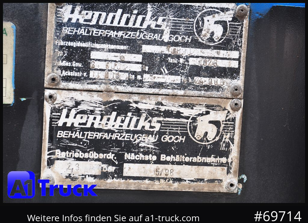 HENDRICKS,GOCH ca 32m³ Vogelsang Pumpe Gülle Sickerwasser - סמיטריילר מכל: תמונה 5 HENDRICKS,GOCH ca 32m³ Vogelsang Pumpe Gülle Sickerwasser - סמיטריילר מכל: תמונה 5