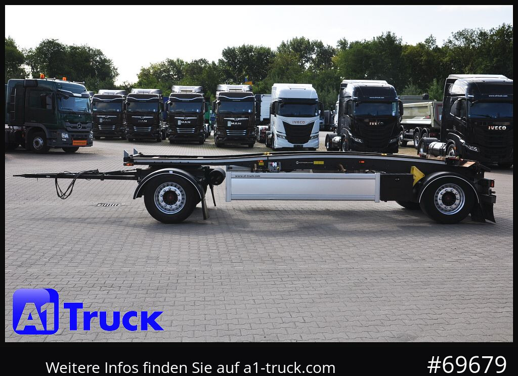 קרון נגרר מתגלגל/ מדלג HUEFFERMANN HSA 1870 Luft, SAF, Scheibenbremse: תמונה 7