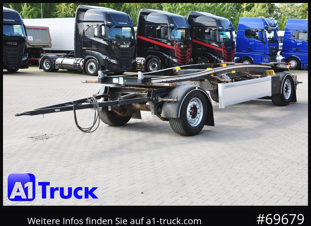 קרון נגרר מתגלגל/ מדלג HUEFFERMANN HSA 1870 Luft, SAF, Scheibenbremse: תמונה 12