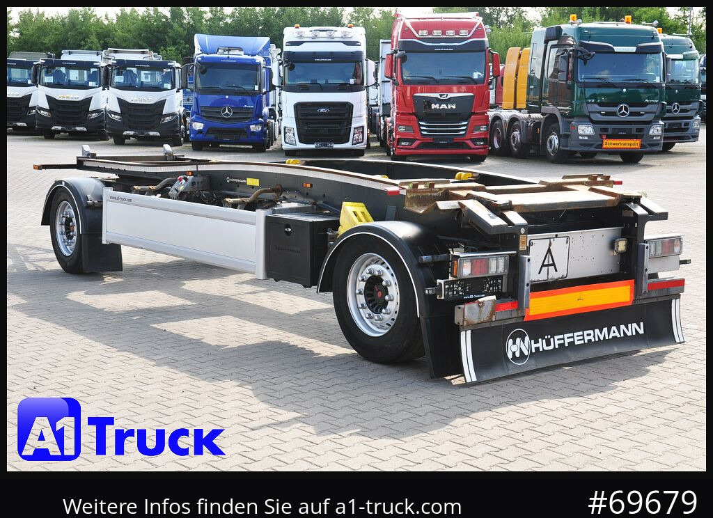 קרון נגרר מתגלגל/ מדלג HUEFFERMANN HSA 1870 Luft, SAF, Scheibenbremse: תמונה 11
