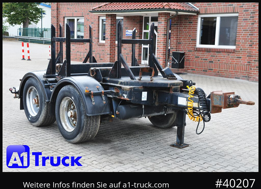 HUEFFERMANN HTA1800, Ballast, BPW Achsen, Luft - קרון נגרר צד נופל/ שטוח: תמונה 1 HUEFFERMANN HTA1800, Ballast, BPW Achsen, Luft - קרון נגרר צד נופל/ שטוח: תמונה 1