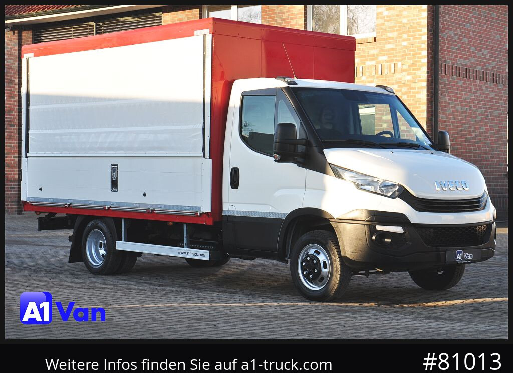 IVECO Daily 35C15 Getränke, ZV, Schwingsitz - כלי רכב מסחרי עם וילונות צד: תמונה 1 IVECO Daily 35C15 Getränke, ZV, Schwingsitz - כלי רכב מסחרי עם וילונות צד: תמונה 1