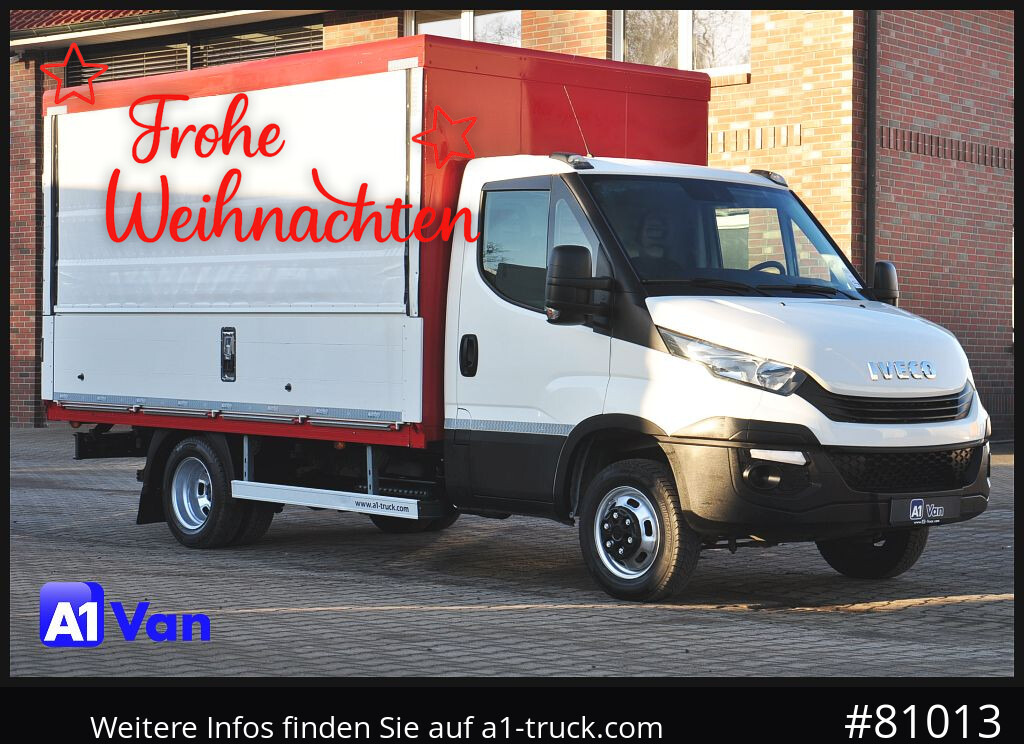 IVECO Daily 35C15 Getränke, ZV, Schwingsitz - כלי רכב מסחרי עם וילונות צד: תמונה 1 IVECO Daily 35C15 Getränke, ZV, Schwingsitz - כלי רכב מסחרי עם וילונות צד: תמונה 1