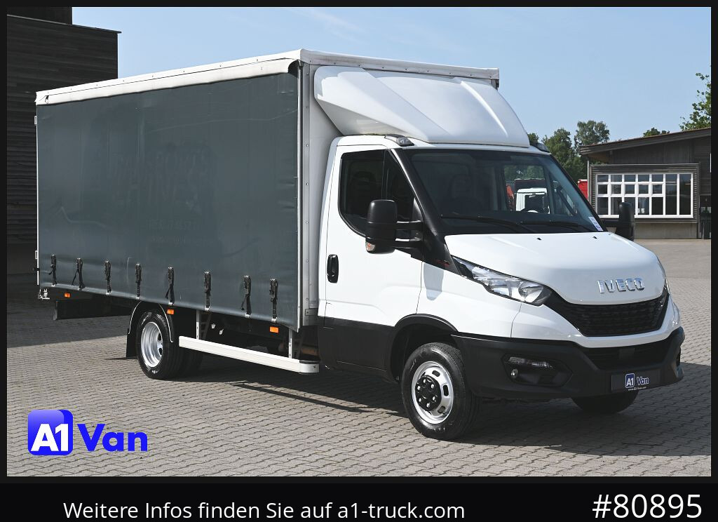 IVECO Daily 35S18 Pritsche Plane, Tempomat, Klima, 3,0 Liter - כלי רכב מסחרי עם וילונות צד: תמונה 1 IVECO Daily 35S18 Pritsche Plane, Tempomat, Klima, 3,0 Liter - כלי רכב מסחרי עם וילונות צד: תמונה 1